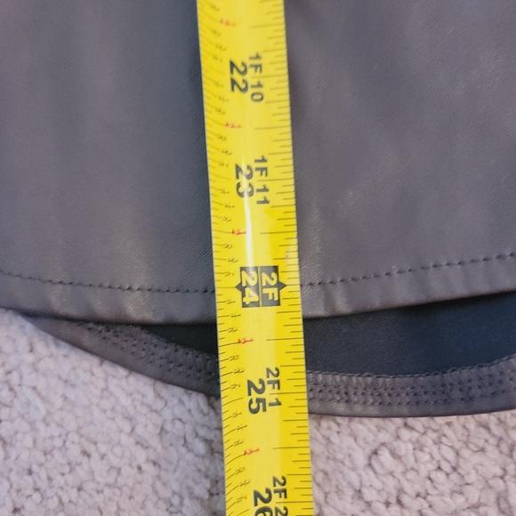 Cider Faux Leather Cut Out Blazer M - Picture 6 of 9